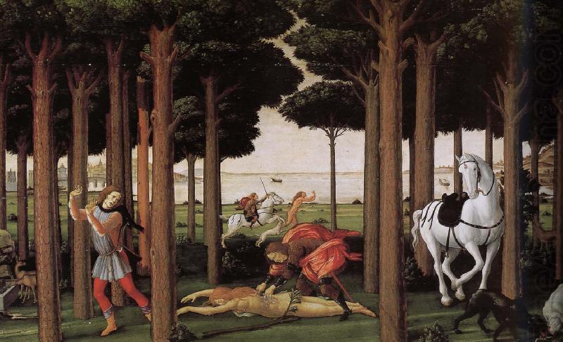 Sandro Botticelli Follow up sections of the story china oil painting image